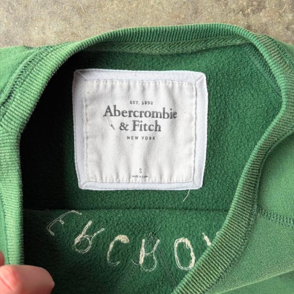 2000s abercrombie cropped sweatshirt - Picture 3 of 4